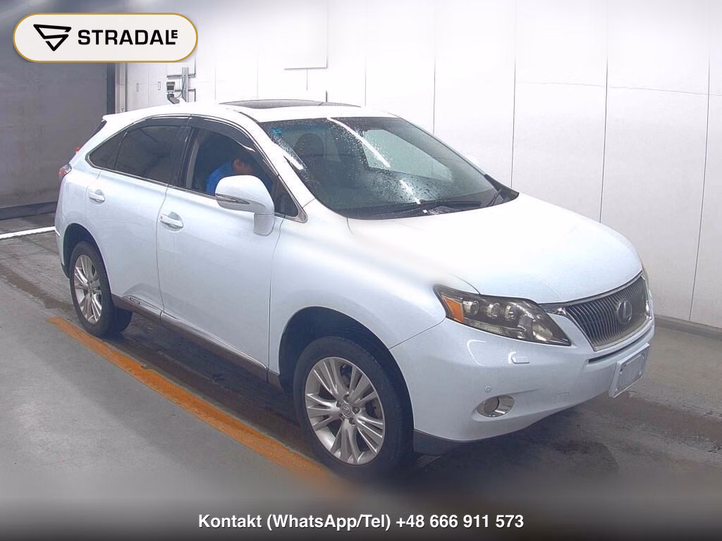 LEXUS RX 4WD RX450H VERSION L 2009, aukcja z Japonii, zdjęcie 1