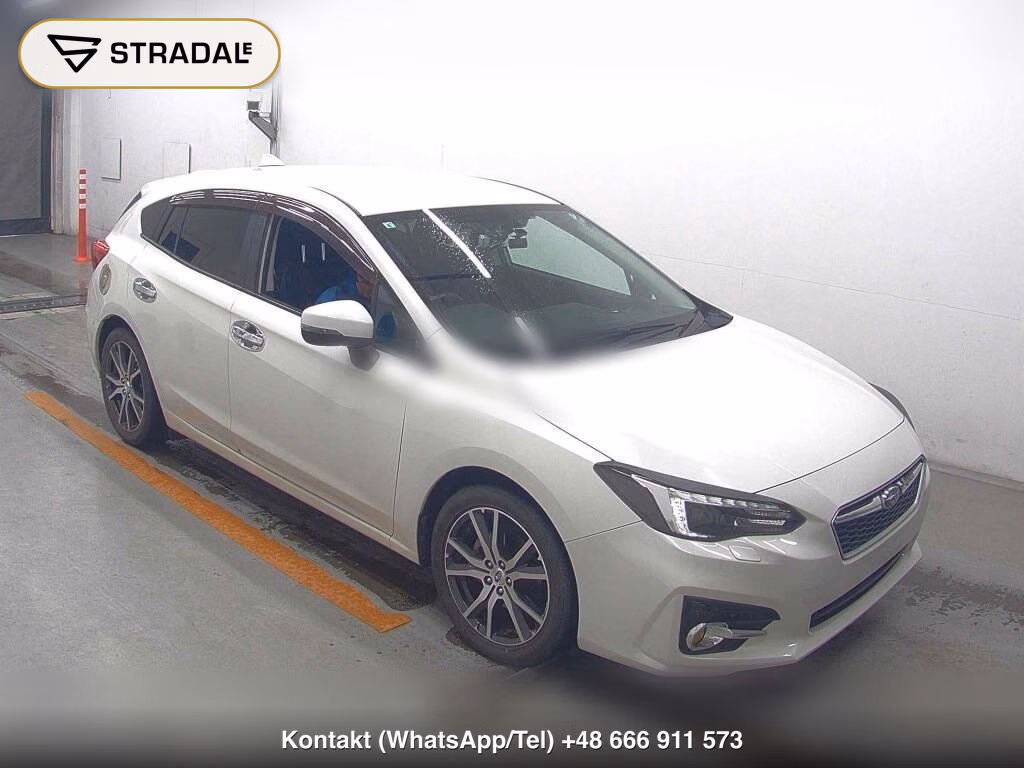 SUBARU IMPREZA SPORT 2.0I-L EYESIGHT 2017, aukcja z Japonii, zdjęcie 1