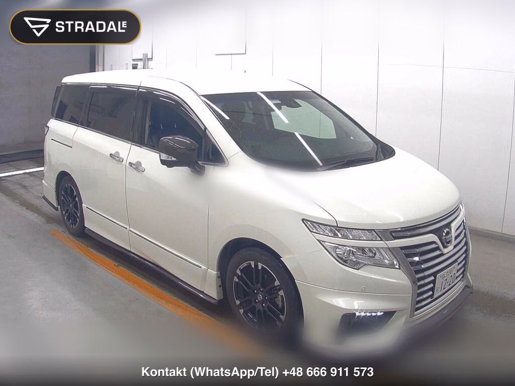 NISSAN ELGRAND 5D 350 HIGHWAY STAR PREMIUM 2020, aukcja z Japonii, zdjęcie 1