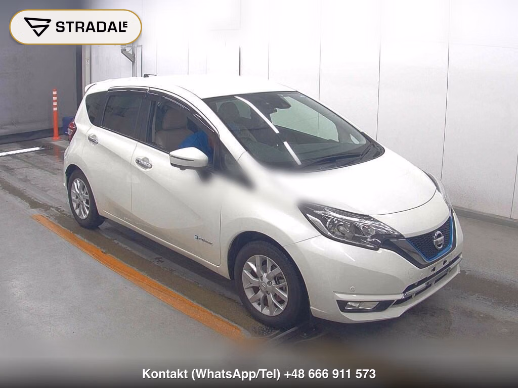 NISSAN NOTE E-POWER MEDALIST 2017, aukcja z Japonii, zdjęcie 1
