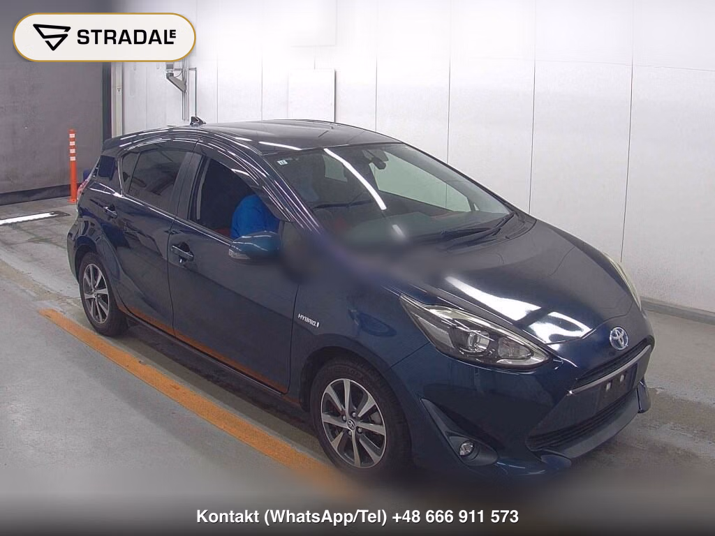 TOYOTA AQUA S SMART ENTRY NAVI READY PACKAGE 2017, aukcja z Japonii, zdjęcie 1