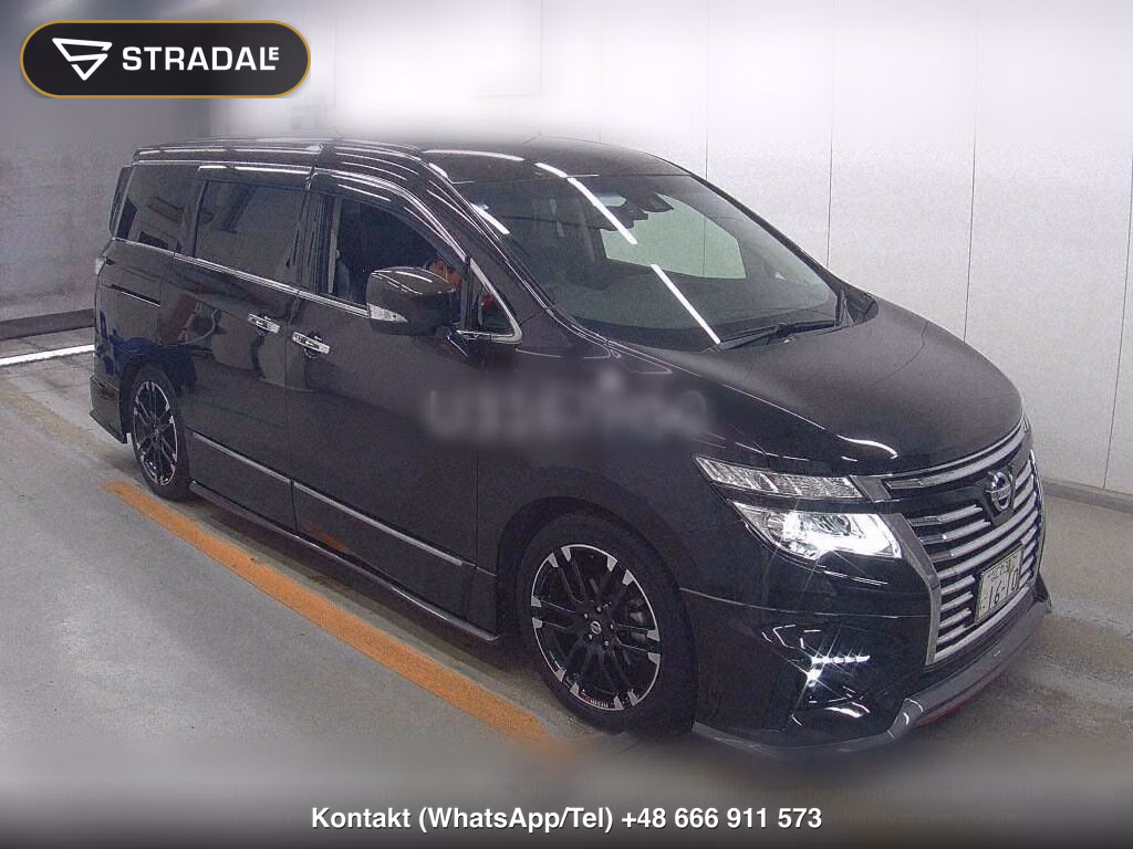 NISSAN ELGRAND 5D 350 HIGHWAY STAR 2019, aukcja z Japonii, zdjęcie 1