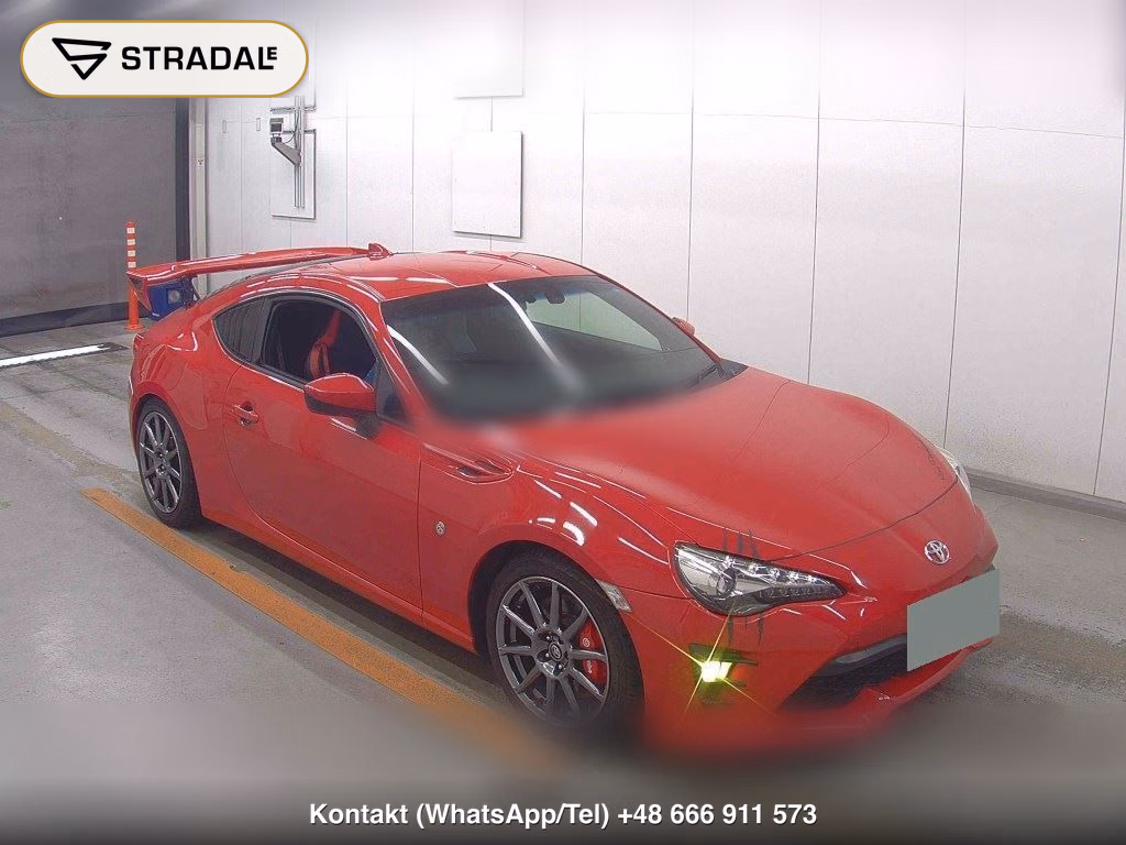 TOYOTA 86 GT 2019, aukcja z Japonii, zdjęcie 1