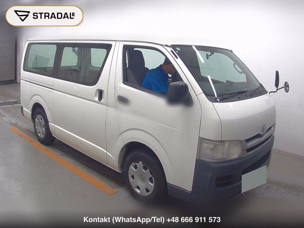 TOYOTA HIACE VAN 5D DX 2010, aukcja z Japonii, zdjęcie 1