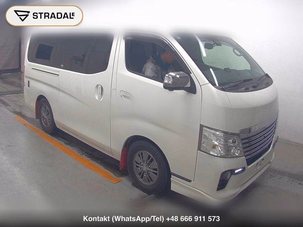 NISSAN NV350CARAVAN VAN 5D LONG RIDER PREMIUM GX TURBO PRO STYLE PA 2017, aukcja z Japonii, zdjęcie 1