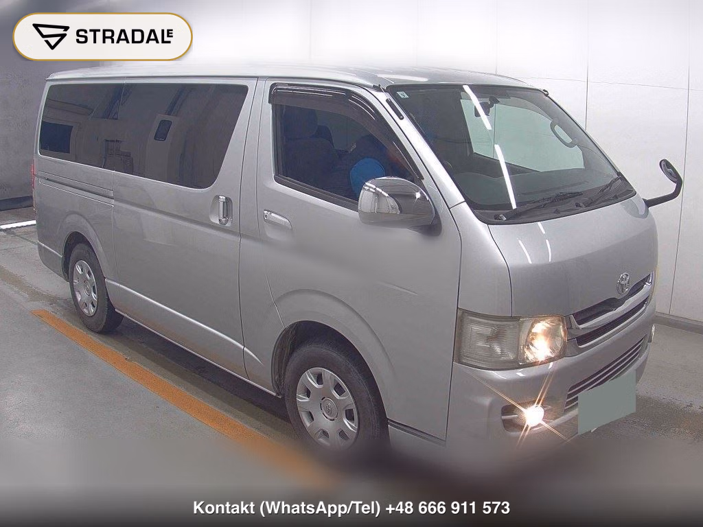 TOYOTA HIACE VAN 5D LONG SUPER GL 2010, aukcja z Japonii, zdjęcie 1