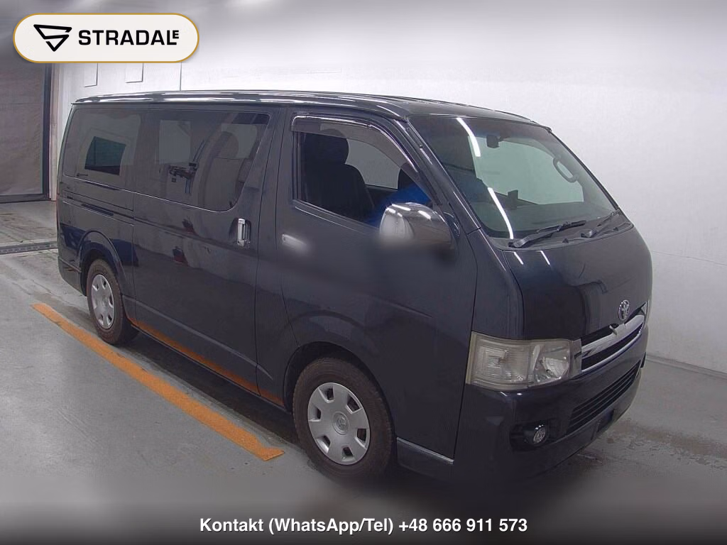 TOYOTA HIACE VAN 5D 4WD LONG SUPER GL 2006, aukcja z Japonii, zdjęcie 1