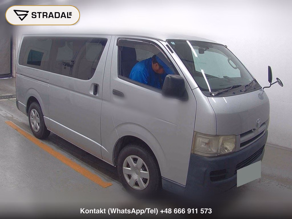 TOYOTA HIACE VAN 5D DX 2007, aukcja z Japonii, zdjęcie 1