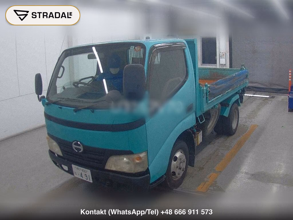HINO DUTRO 2D FULL LOW DECK STRENGTHEN THREE-WAY DUMP, miniaturka 5
