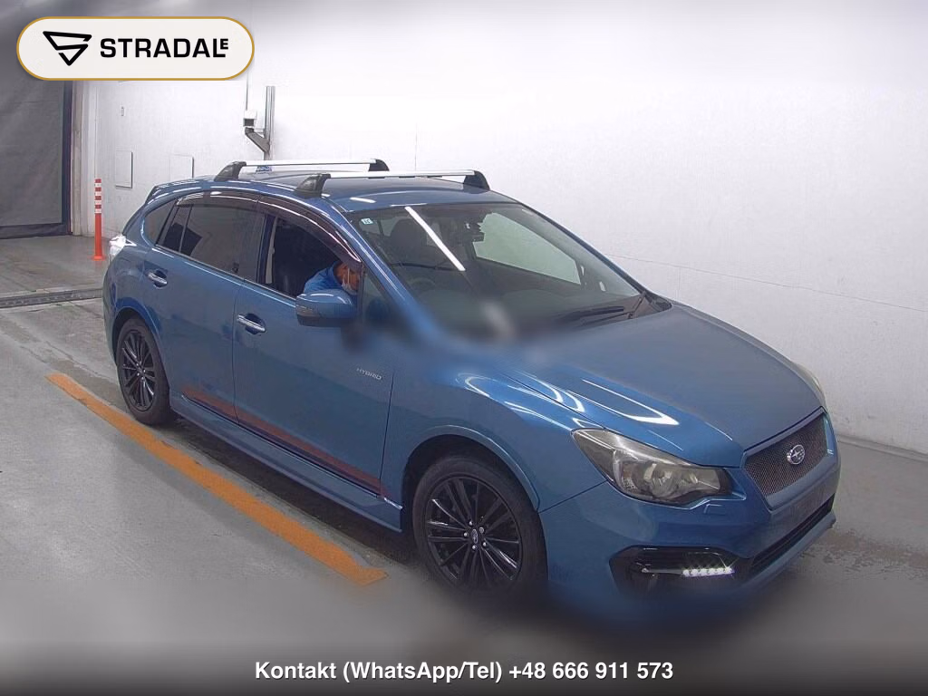 SUBARU IMPREZA SPORT HYBRID 4WD HYBRID 2.0I-S EYESIGHT 2015, aukcja z Japonii, zdjęcie 1