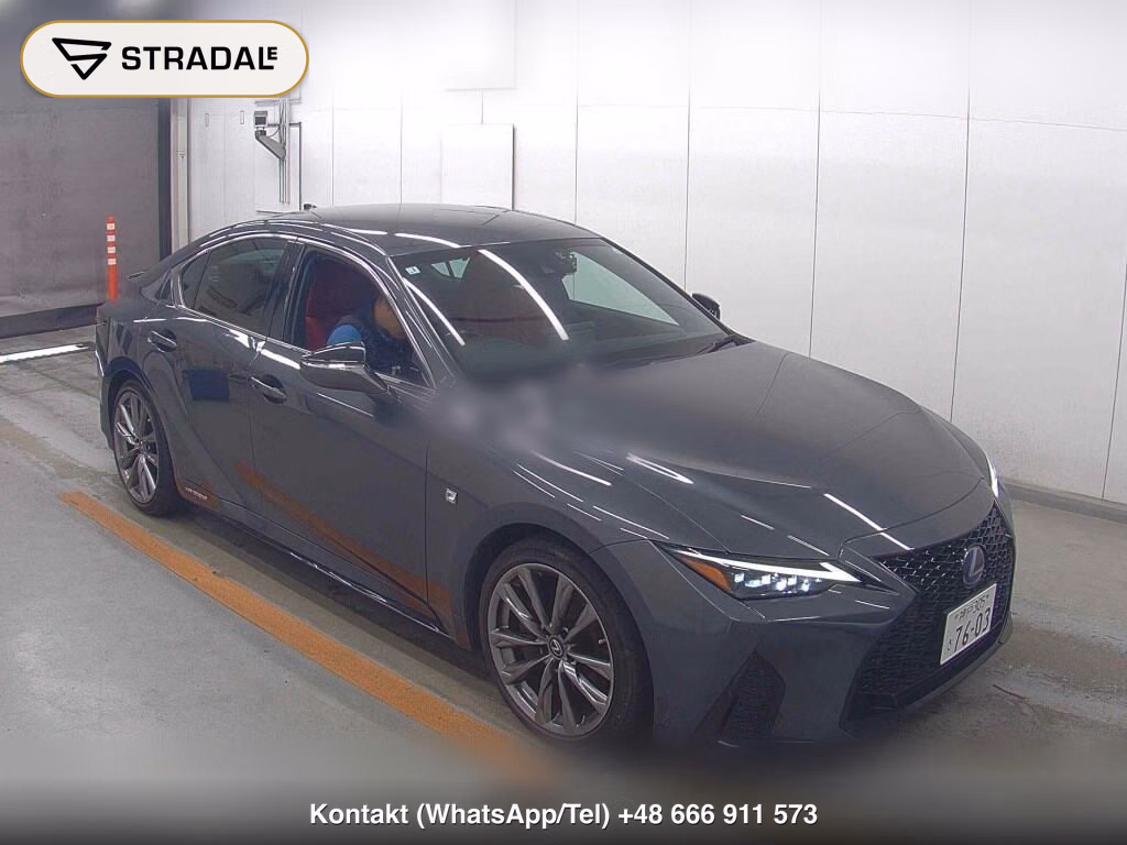 LEXUS IS 4D IS300H F SPORT 2021, aukcja z Japonii, zdjęcie 1