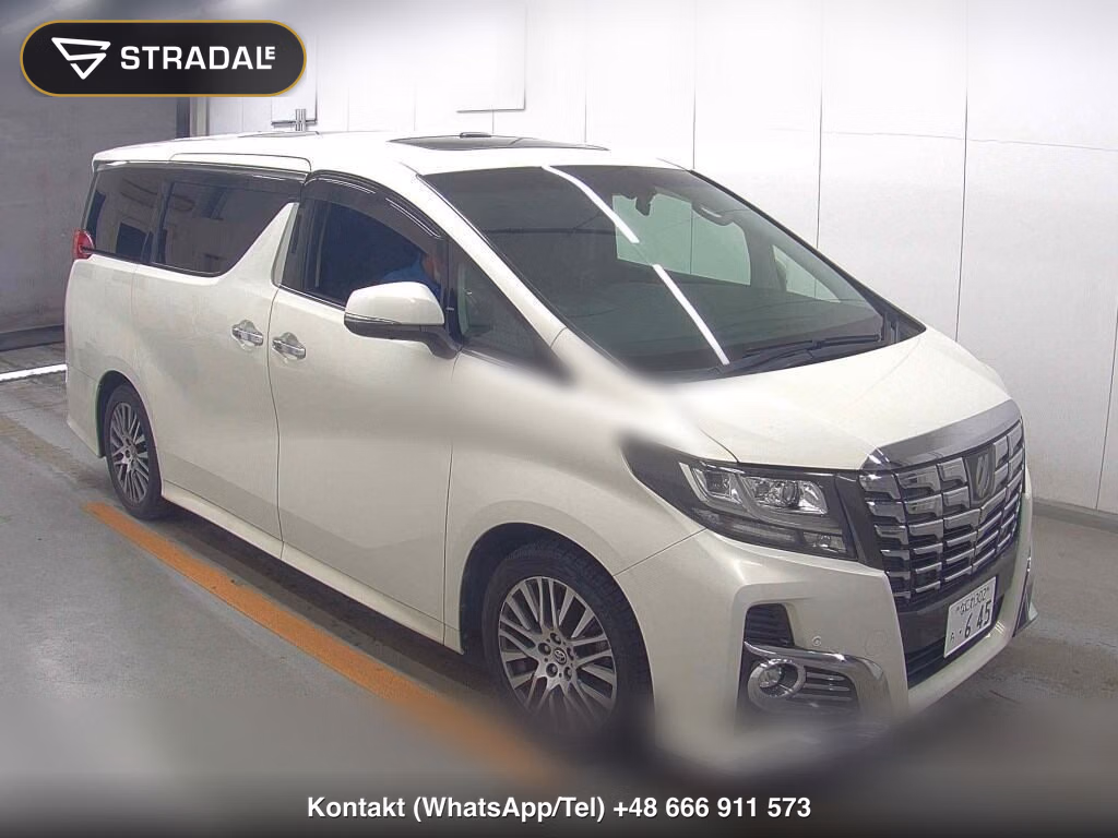 TOYOTA ALPHARD 2.5S C PACKAGE 2015, aukcja z Japonii, zdjęcie 1