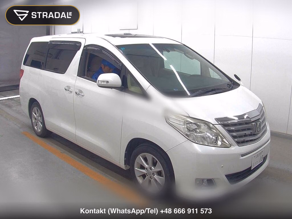 TOYOTA ALPHARD 240G 2013, aukcja z Japonii, zdjęcie 1
