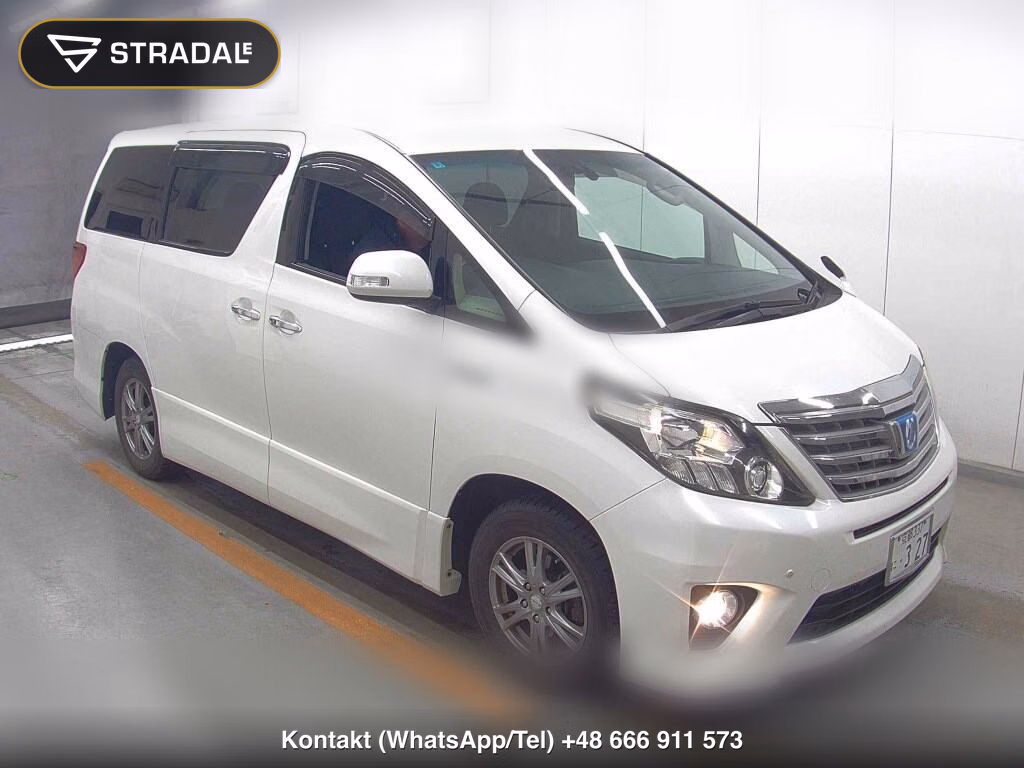 TOYOTA ALPHARD HYBRID 4WD SR 2012, aukcja z Japonii, zdjęcie 1