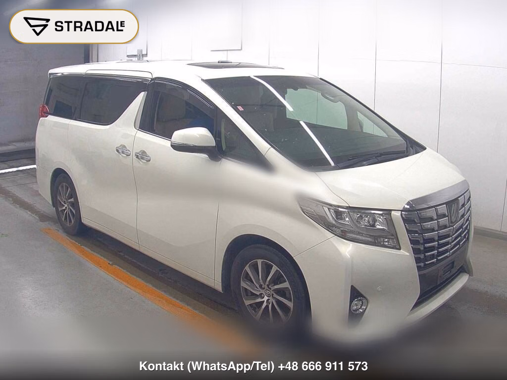 TOYOTA ALPHARD 3.5GF 2017, aukcja z Japonii, zdjęcie 1