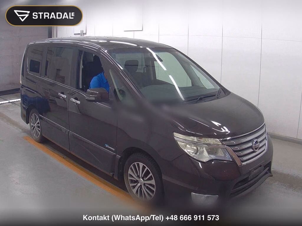 NISSAN SERENA 5D HIGHWAY STAR S-HYBRID 2014, aukcja z Japonii, zdjęcie 1
