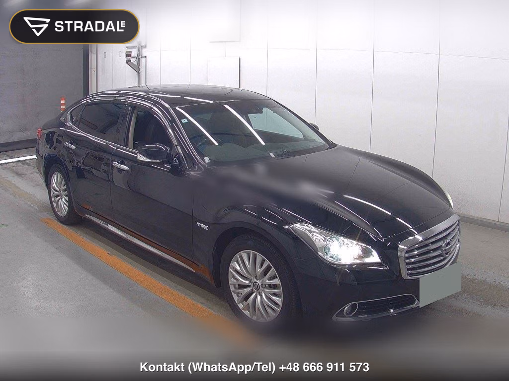 NISSAN CIMA 4D HYBRID VIP 2022, aukcja z Japonii, zdjęcie 1