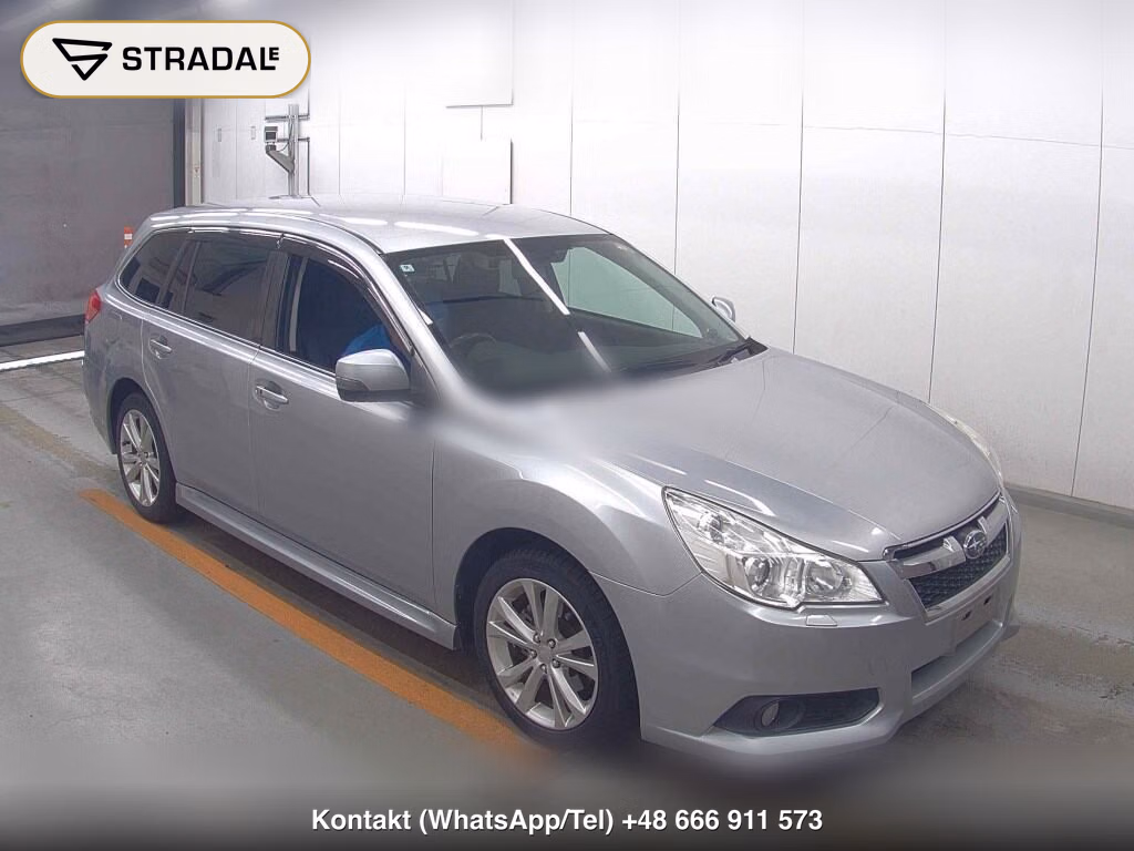 SUBARU LEGACY TOURING WAGON 4WD 2.5I EYESIGHT 2012, aukcja z Japonii, zdjęcie 1