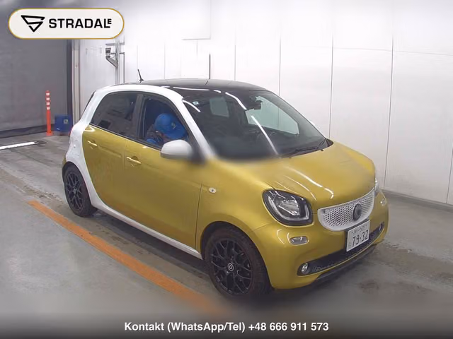 MCC SMART FOR FOUR TURBO 2017, samochód z aukcji Japonii