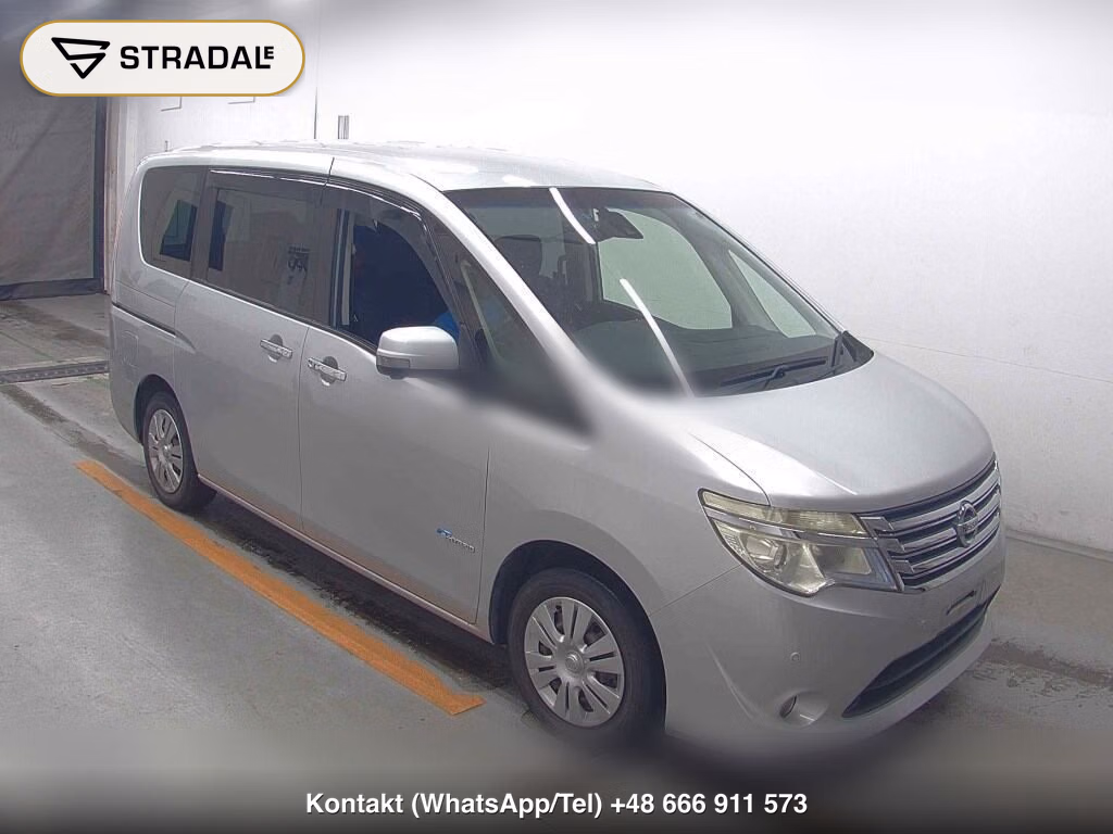 NISSAN SERENA 5D 20X V SELECTION + SAFETY S-HYBRID 2016, aukcja z Japonii, zdjęcie 1