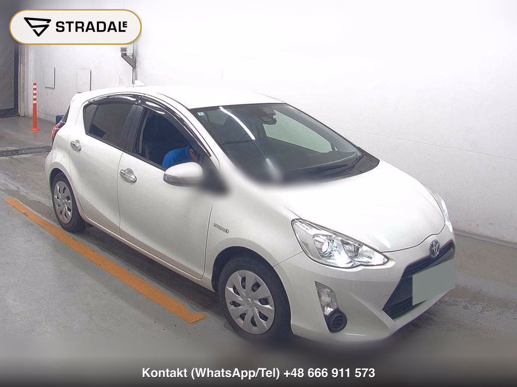 TOYOTA AQUA G BLACK SOFT LEATHER SELECTION 2016, aukcja z Japonii, zdjęcie 1