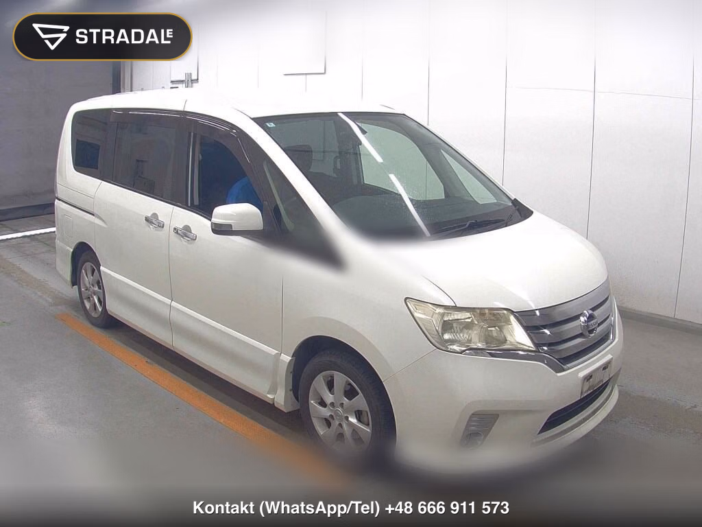 NISSAN SERENA 5D HIGHWAY STAR V SELECTION 2012, aukcja z Japonii, zdjęcie 1