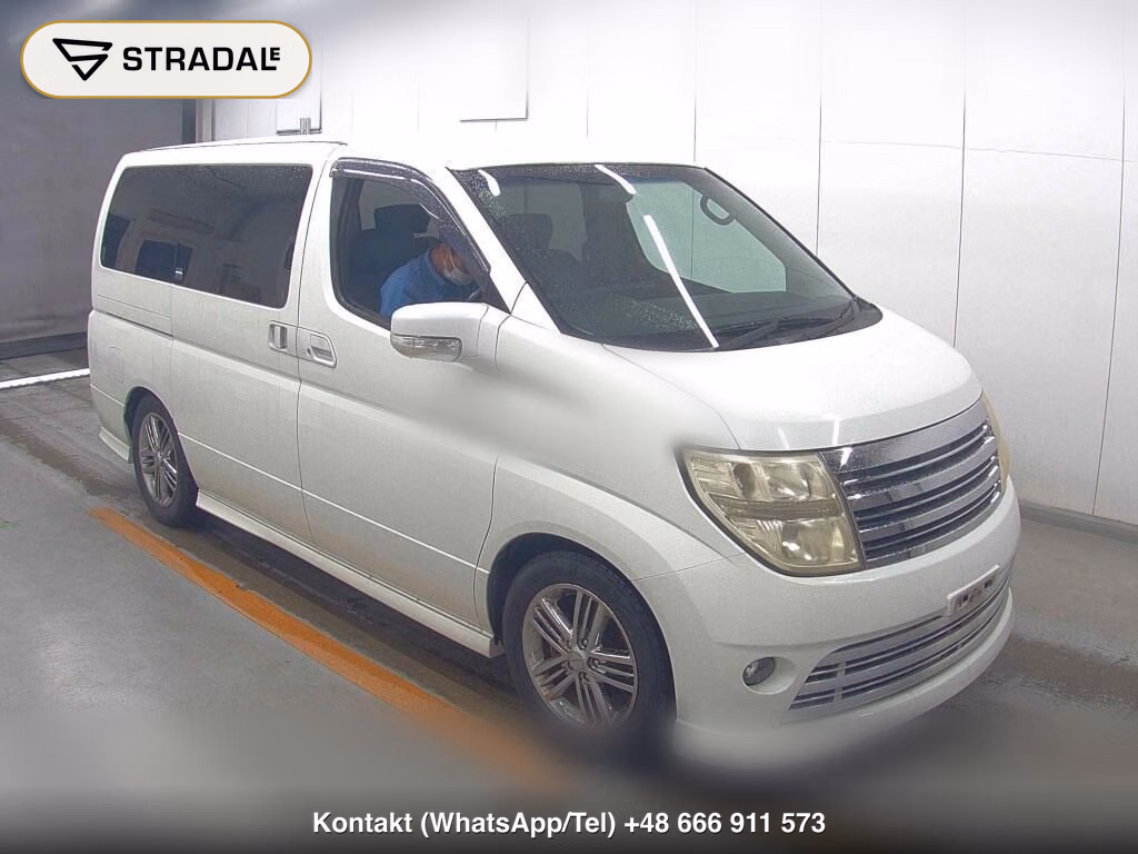 NISSAN ELGRAND 5D RIDER S 2006, aukcja z Japonii, zdjęcie 1