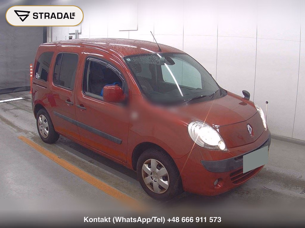 RENAULT KANGOO 1.6 2010, aukcja z Japonii, zdjęcie 1