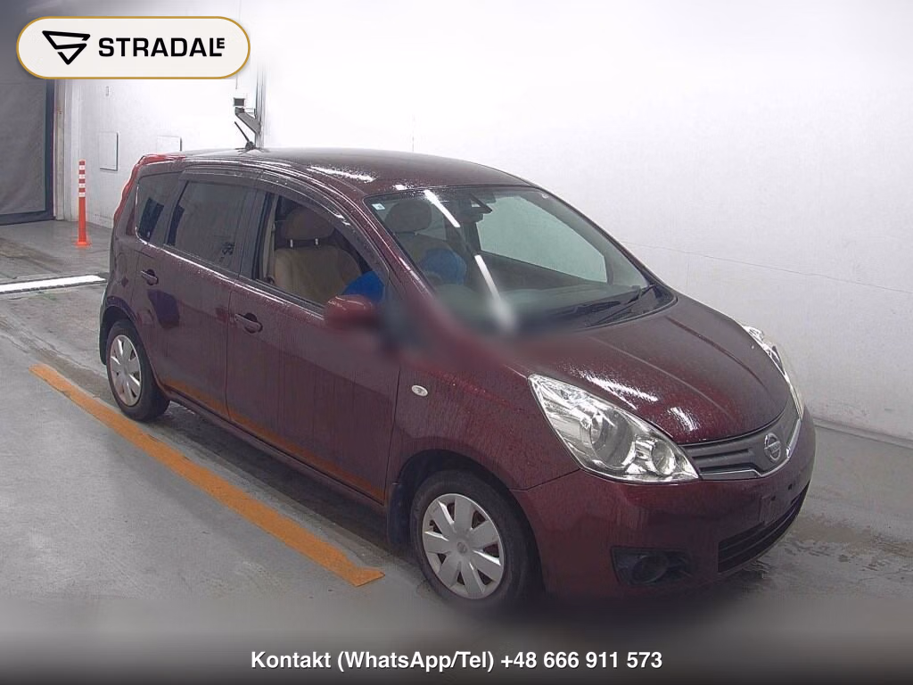 NISSAN NOTE 15X 2010, aukcja z Japonii, zdjęcie 1