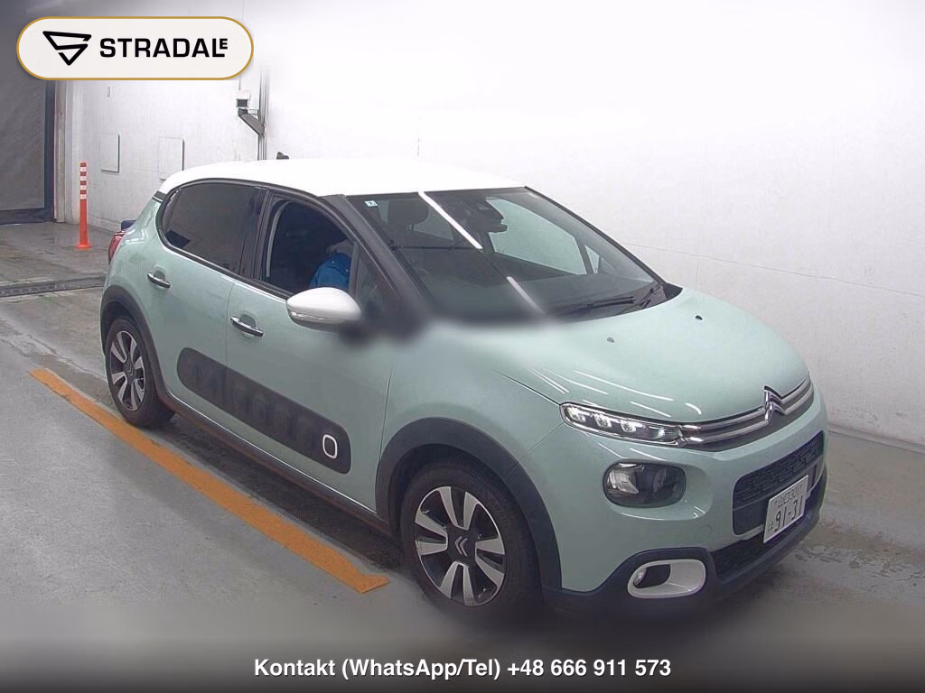 CITROEN C3 2018, aukcja z Japonii, zdjęcie 1