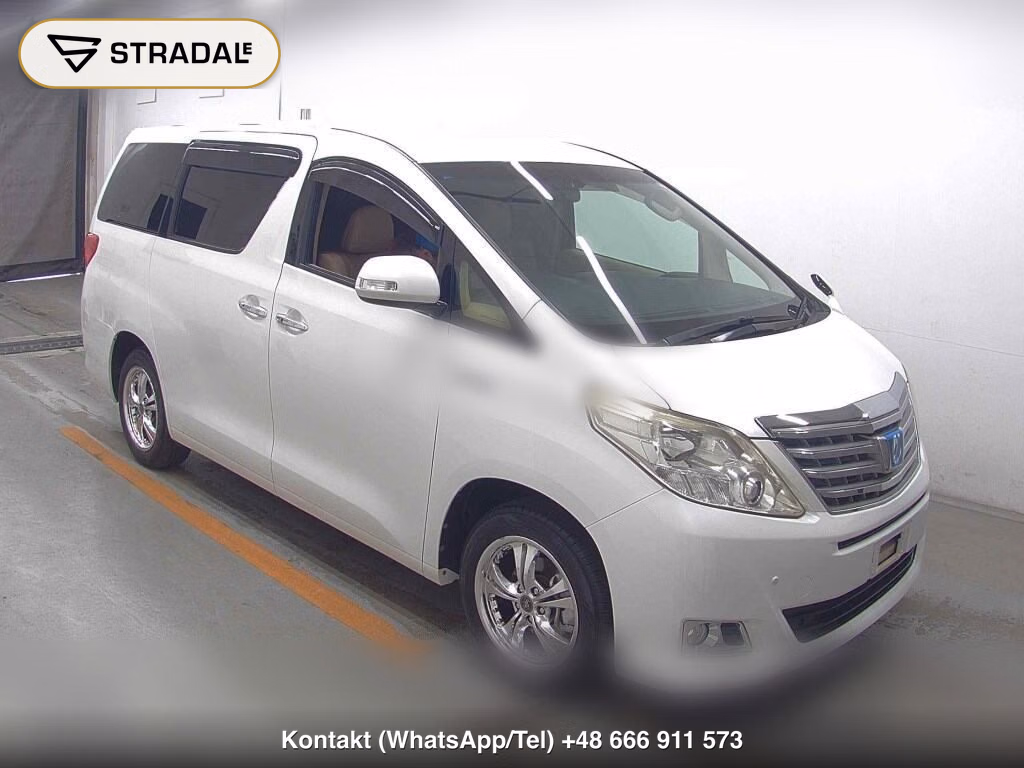 TOYOTA ALPHARD HYBRID 4WD X 2012, aukcja z Japonii, zdjęcie 1