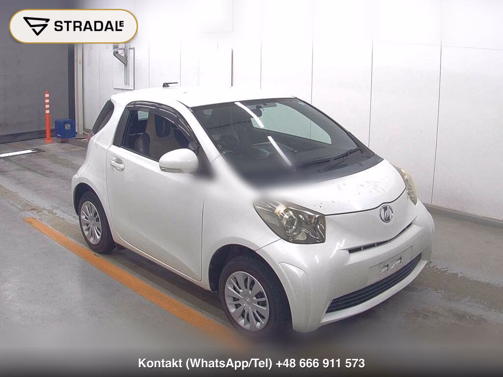 TOYOTA IQ 130G LEATHER PACKAGE 2009, aukcja z Japonii, zdjęcie 1