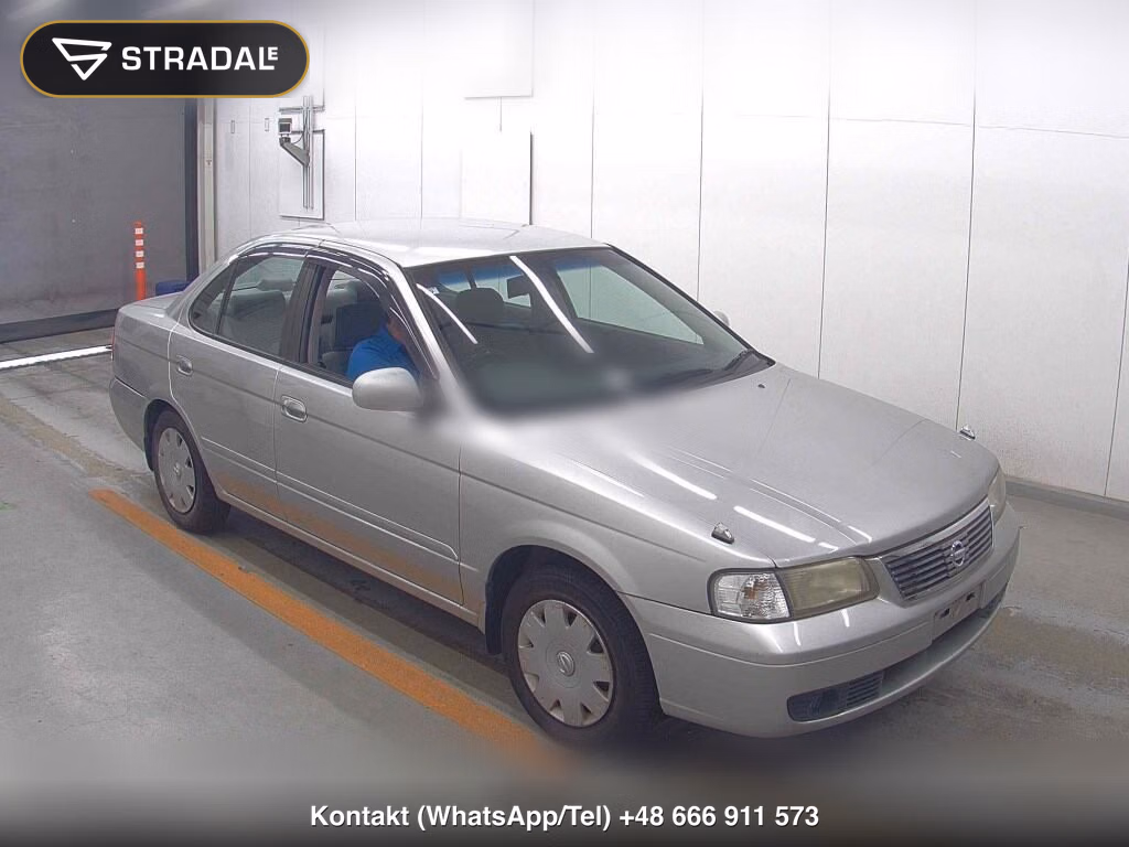 NISSAN SUNNY 4D SUPER SALOON 2003, aukcja z Japonii, zdjęcie 1