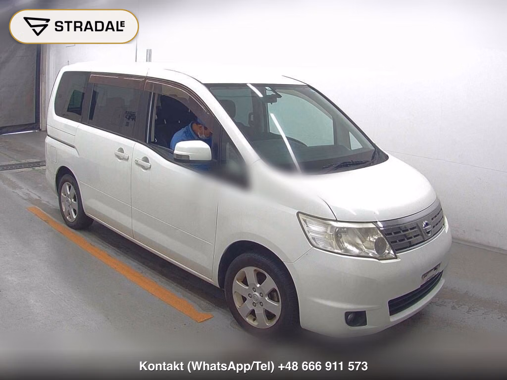 NISSAN SERENA 5D 20S 2009, aukcja z Japonii, zdjęcie 1