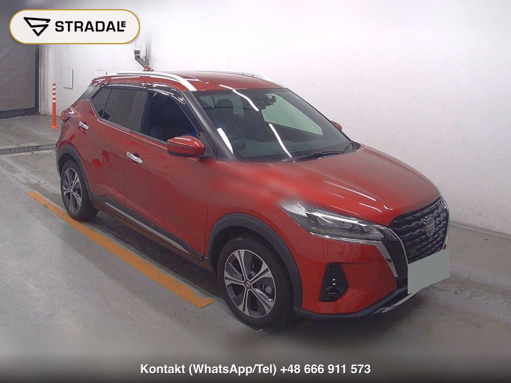 NISSAN KICKS 5D X 2022, aukcja z Japonii, zdjęcie 1