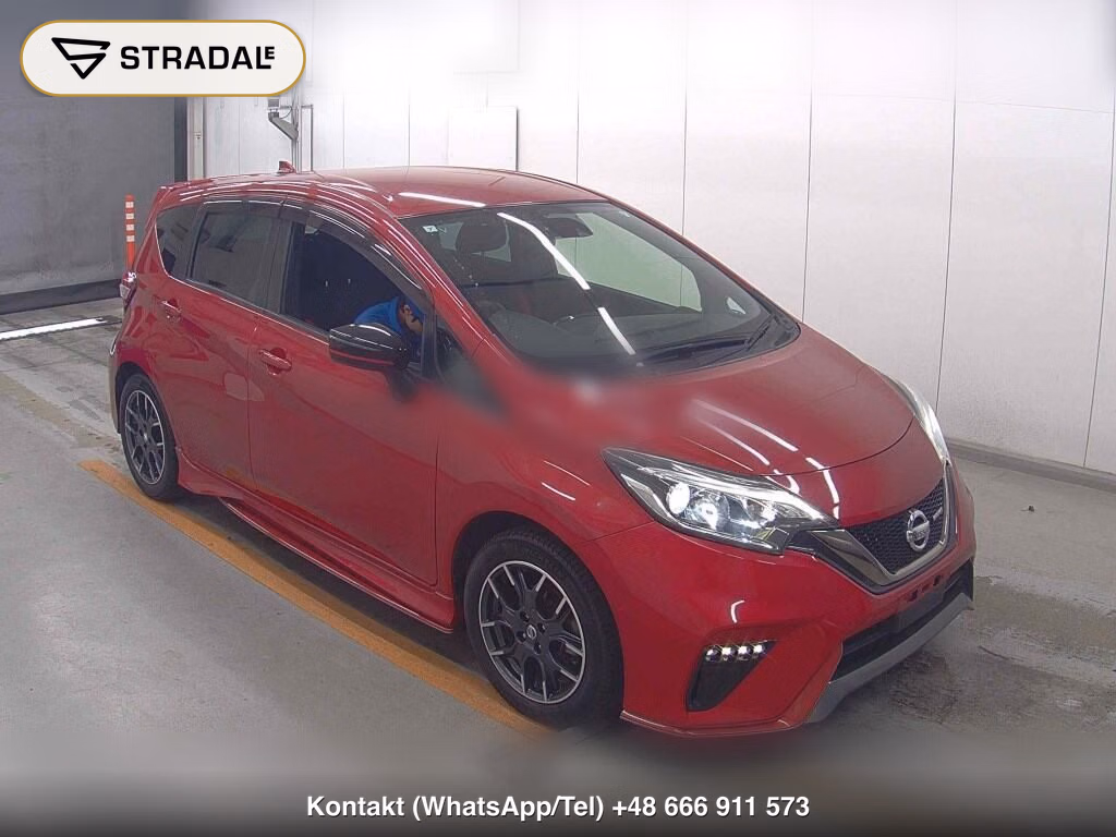 NISSAN NOTE NISMO 2017, aukcja z Japonii, zdjęcie 1