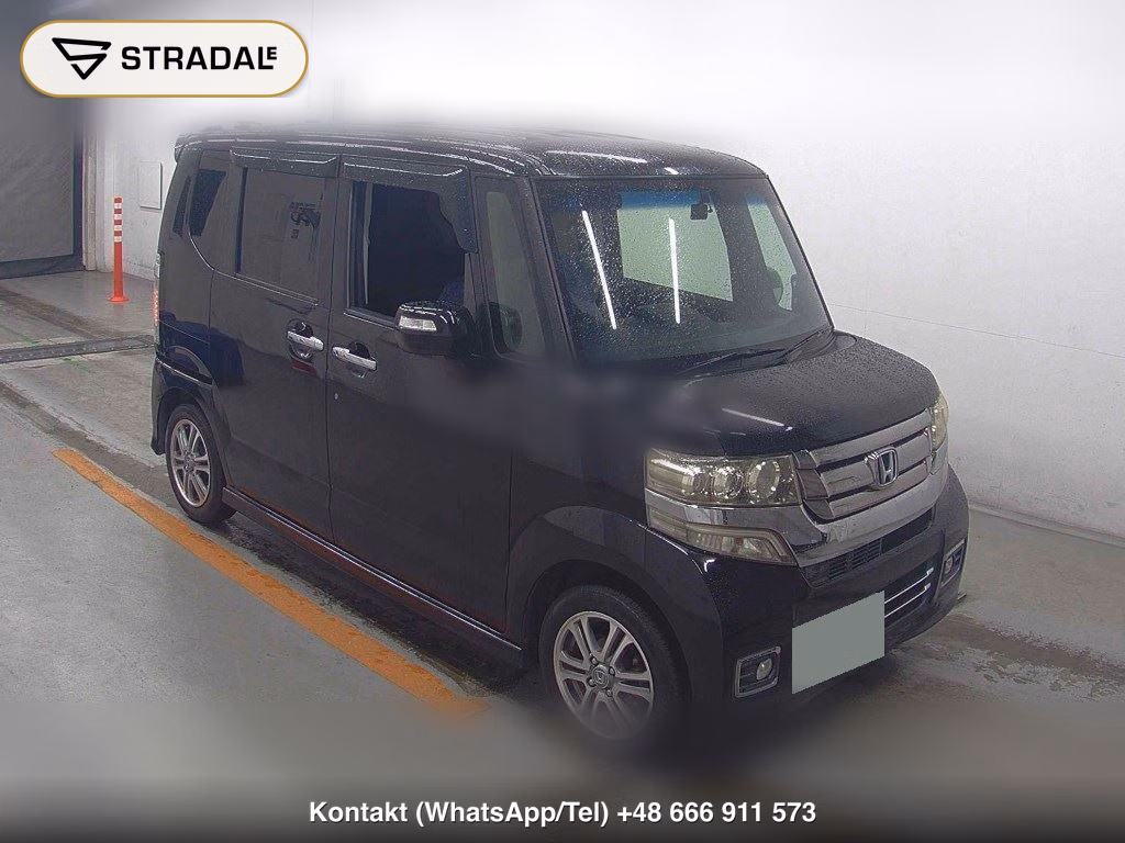 HONDA N-BOX CUSTOM SS PACKAGE 2016, aukcja z Japonii, zdjęcie 1