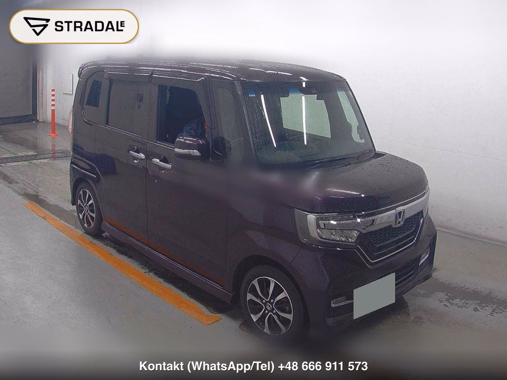 HONDA N-BOX CUSTOM 4WD G・L HONDA SENSING 2018, aukcja z Japonii, zdjęcie 1