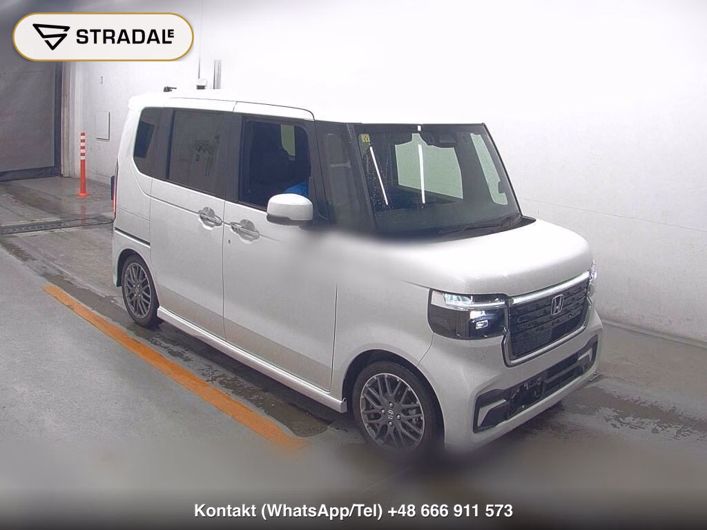HONDA N-BOX CUSTOM TURBO 2023, aukcja z Japonii, zdjęcie 1