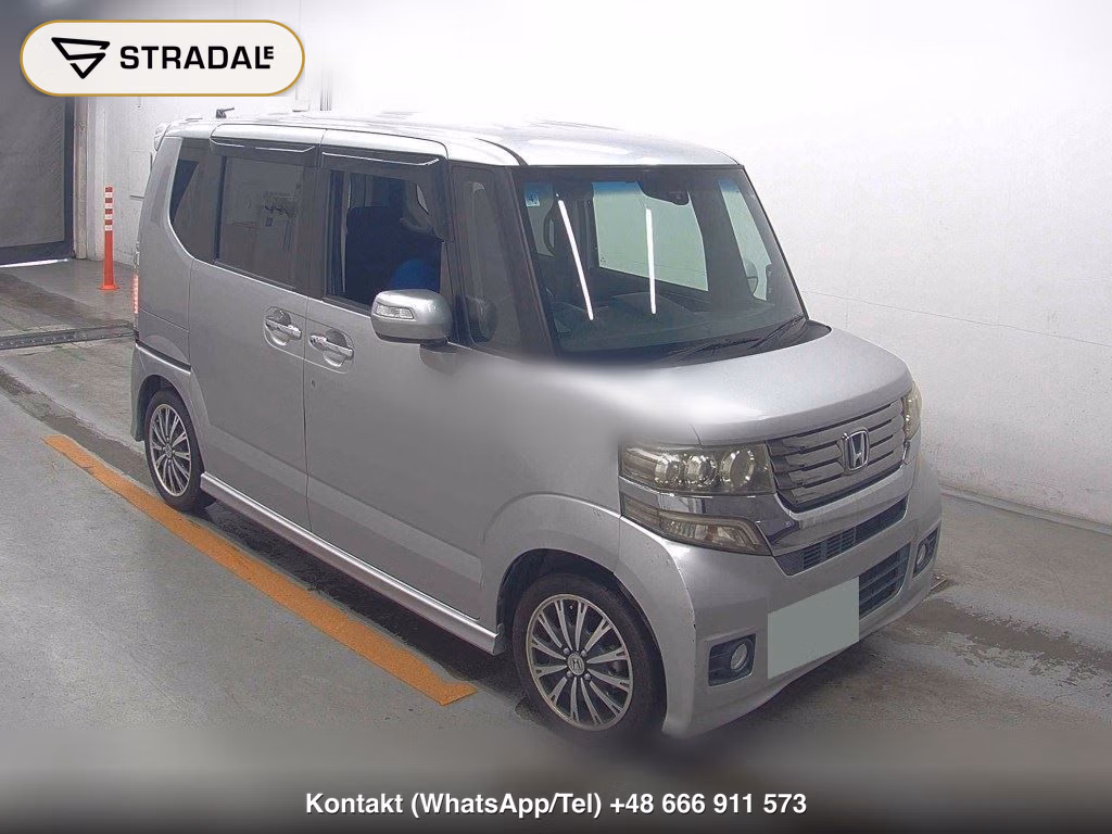 HONDA N-BOX CUSTOM G・TURBO A PACKAGE 2014, aukcja z Japonii, zdjęcie 1