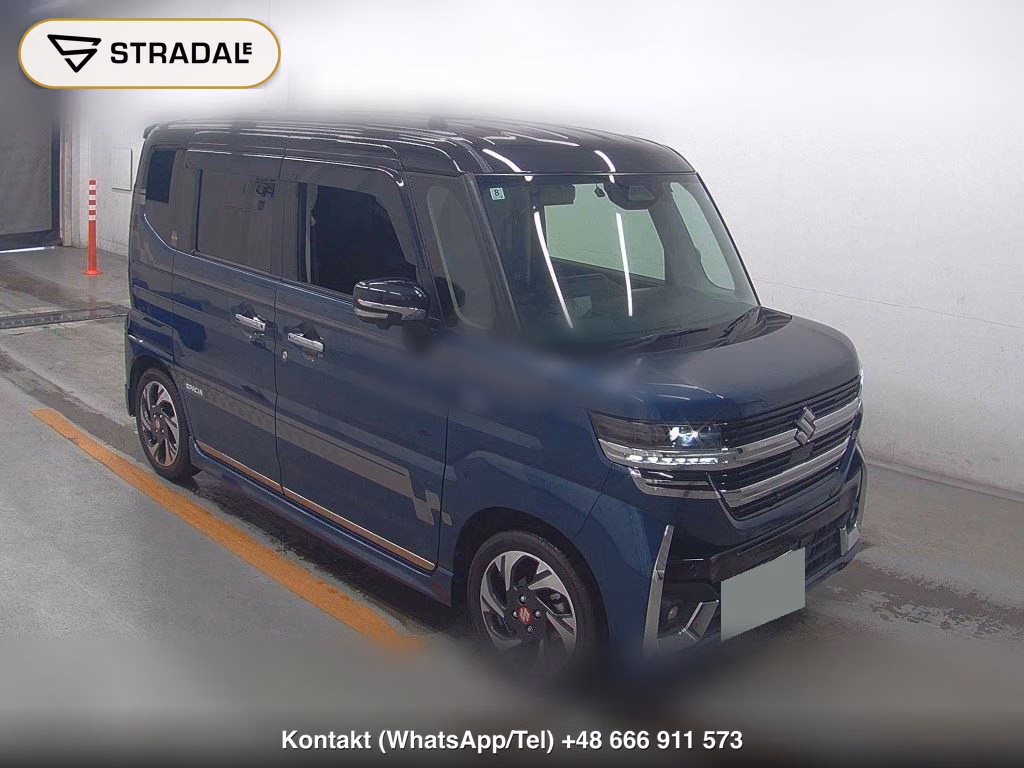 SUZUKI SPACIA CUSTOM 4WD HYBRID XS TURBO 2024, aukcja z Japonii, zdjęcie 1