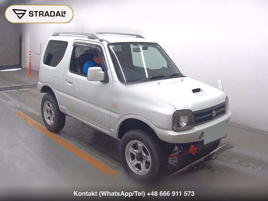 SUZUKI JIMNY 3D 4WD WILD WIND 2008, aukcja z Japonii, zdjęcie 1