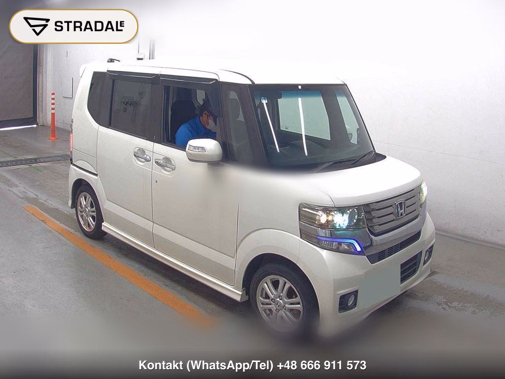 HONDA N-BOX CUSTOM G･L PACKAGE 2012, aukcja z Japonii, zdjęcie 1