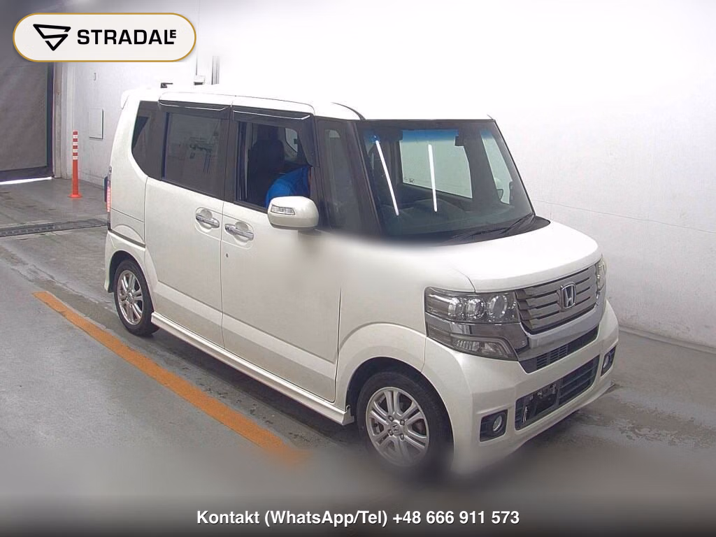 HONDA N-BOX CUSTOM G 2014, aukcja z Japonii, zdjęcie 1