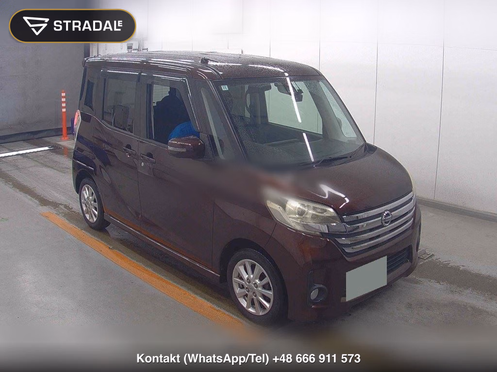 NISSAN DAYZ ROOX HIGHWAY STAR X V SELECTION + SAFETY Ⅱ 2015, aukcja z Japonii, zdjęcie 1