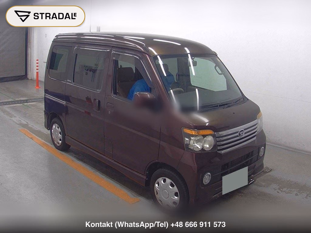 DAIHATSU ATRAI WAGON CUSTOM TURBO R 2008, aukcja z Japonii, zdjęcie 1