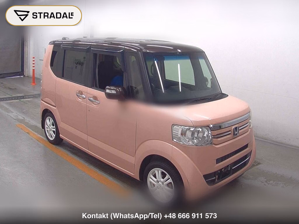 HONDA N-BOX 2TONE COLOR STYLE G・L PACKAGE 2016, aukcja z Japonii, zdjęcie 1