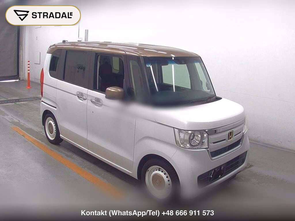 HONDA N-BOX G・L HONDA SENSING COPPER BROWN STYLE 2019, aukcja z Japonii, zdjęcie 1