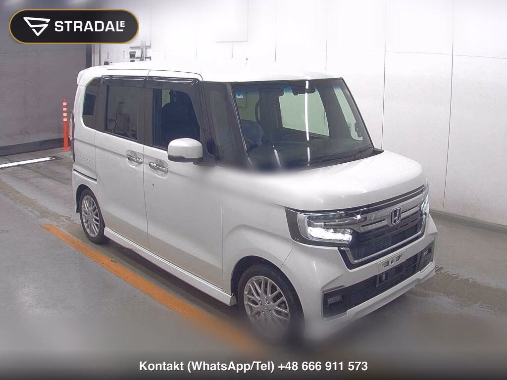 HONDA N-BOX CUSTOM L・TURBO 2021, aukcja z Japonii, zdjęcie 1