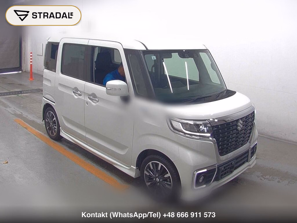 SUZUKI SPACIA CUSTOM HYBRID XS 2021, aukcja z Japonii, zdjęcie 1